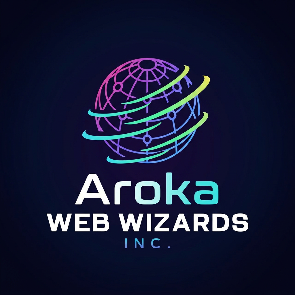 Logo Aroka Web Wizards Inc.